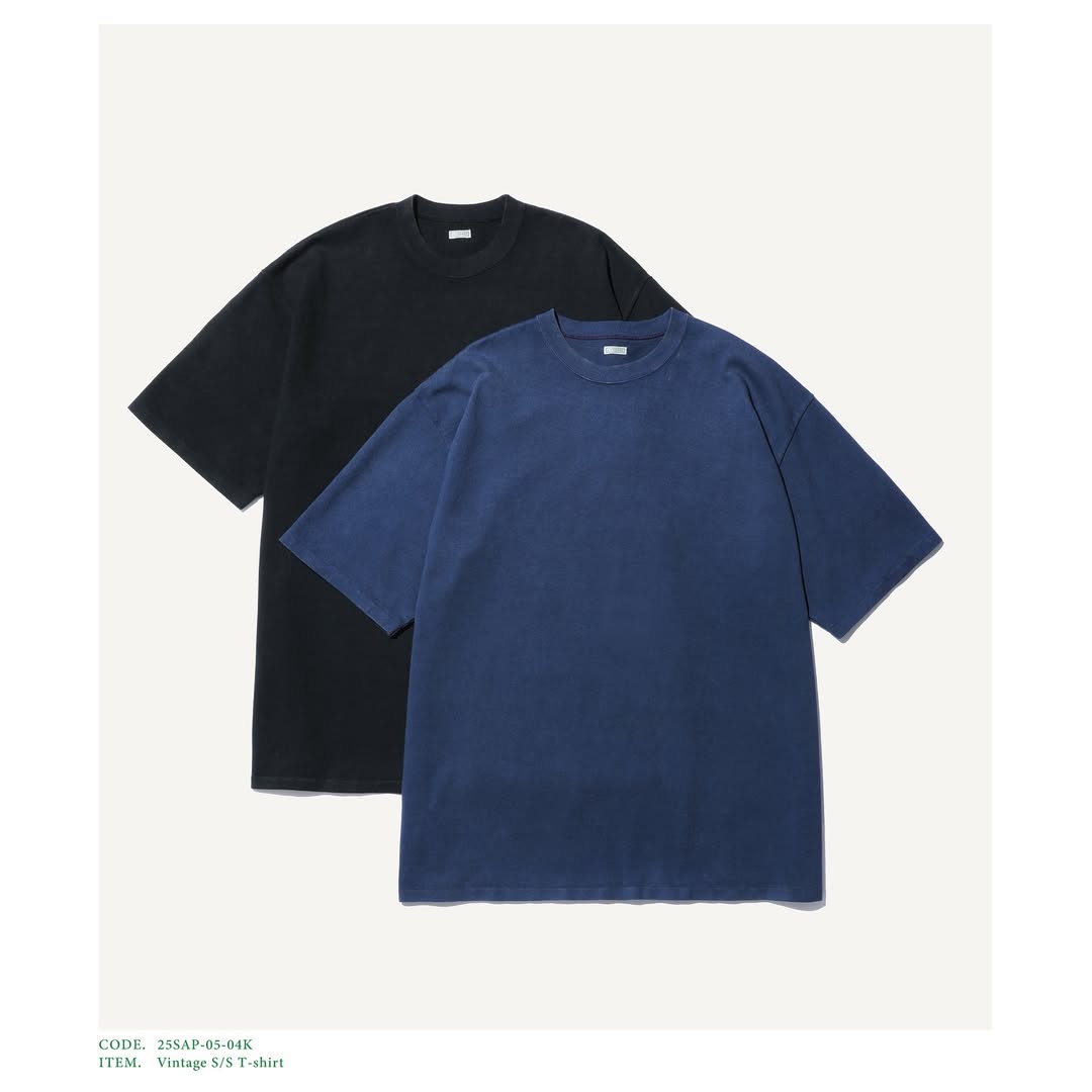 A.PRESSE 25SS Vintage S/S T-shirt